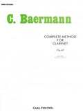 Complete Method for Clarinet - Op. 63 - C. Baermann - Third division - Edited by Langenus - H & H Music