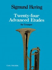 Twenty-Four Advanced Etudes for Trumpet - Hering