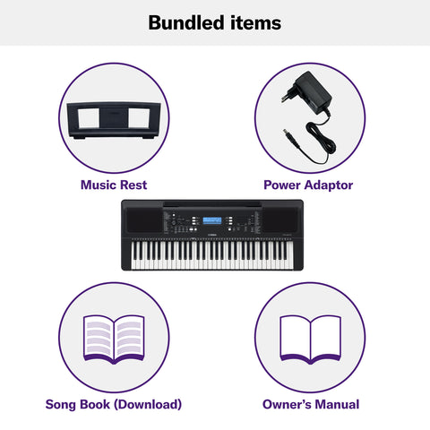 Yamaha Portable Keyboard - PSR-E373