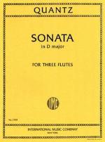 Sonata in D Major for Three Flutes - Quantz