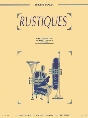 Rustiques - Trumpet - Bozza