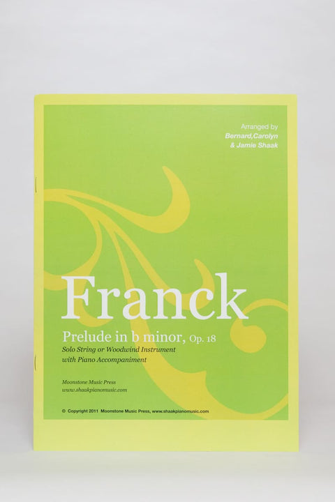 Fanck Prelude in B minor, Op. 18 - C. Bernard & J. Shaak