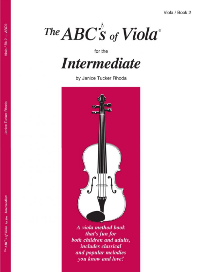 The ABC’s of Viola for the Intermediate - Book 2 - Rhoda