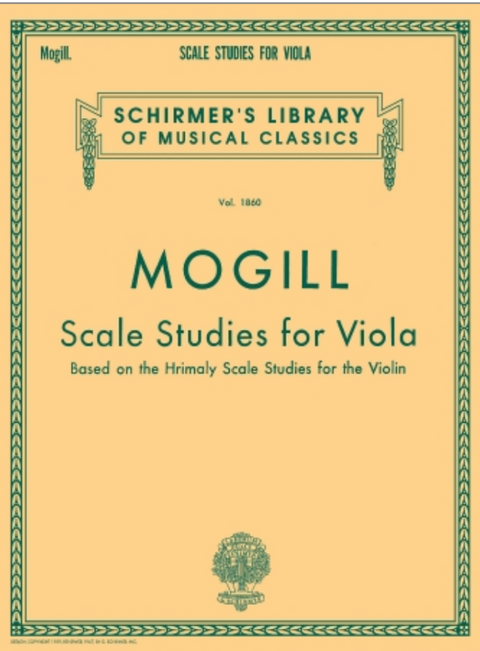 Scale Studies for Viola - Mogill