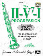 The II-V7-I Progression - Volume 3 - Jazz Play-Along - With 2 CDs - Jamey Aebersold - H & H Music