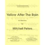 Yellow After the Rain for Marimba - Peters