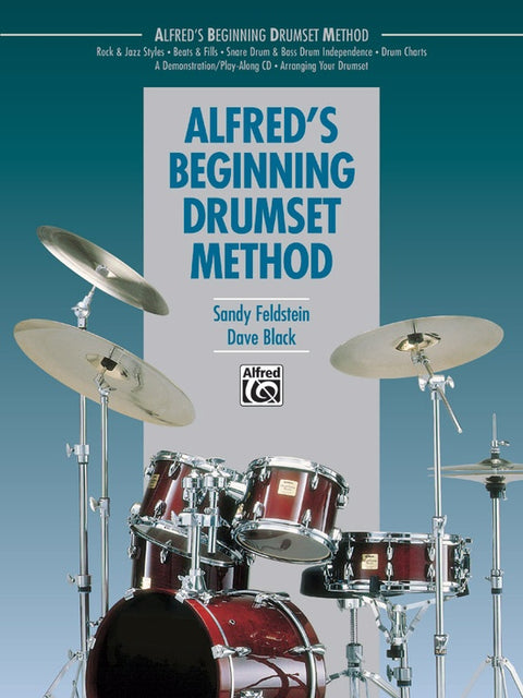 Alfred's Beginning Drumset Method - Feldstein/Black