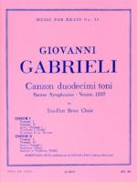 Canzon Duodecimi Toni - Ten-Part Brass Choir - Gabrieli