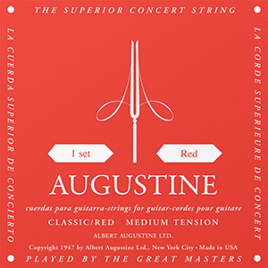 Classical Guitar Strings - Augustine - Red