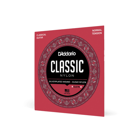 D'Addario Classic Nylon Guitar Strings - Normal Tension - EJ27N
