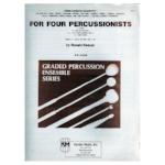 For Four Percussionists - Percussion Quartet - Grade 5 - Keezer