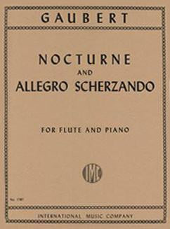 Nocturne and Allegro Scherzando for Flute - Gaubert