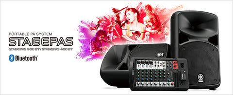 Yamaha StagePas - 600BT - Portable PA with Bluetooth