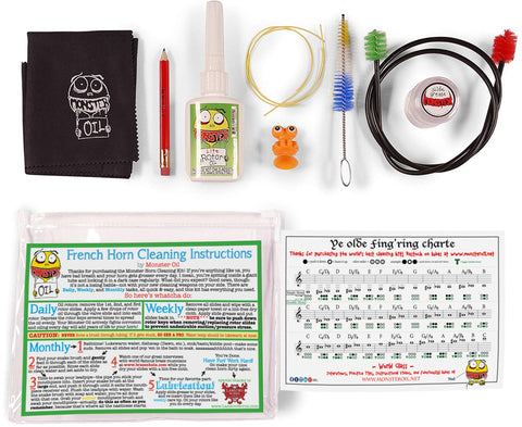 Monster Oil French Horn Care Kit