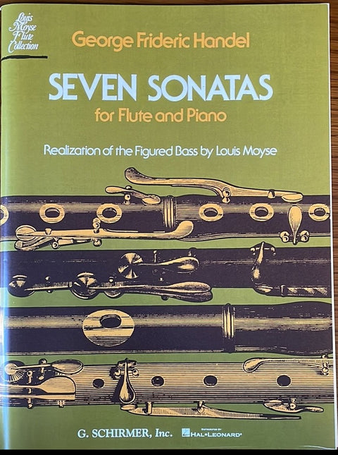 Seven Sonatas for flute and piano - Handel / Moyse