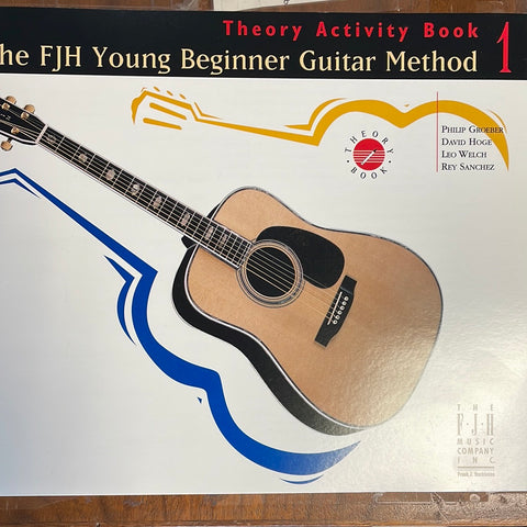 The FJH Young Beginner Guitar Method - Theory Activity Book 1 - G1017