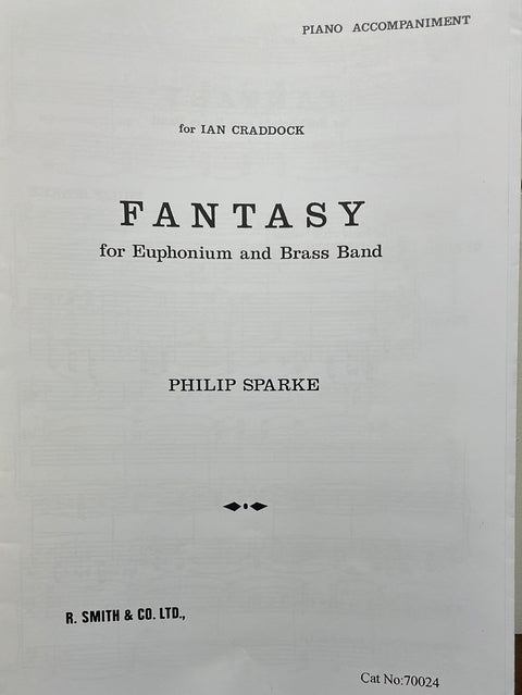 Fantasy for Euphonium and Brass Band - Philip Sparke