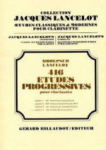 416 Progressive Studies for Clarinet - Kroepsch/Lancelot - Jacques Lancelot's Collection - Classic and Modern Works for Clarinet - H & H Music