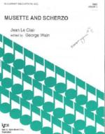 Musette and Scherzo - Clarinet - Le Clair/Waln