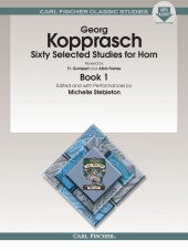 Sixty Selected Studies for Horn - Book 1 - With CD - Kopprasch/Revised by Gumpert and Frehse - H & H Music