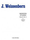 Bassoon Studies - Opus 8, No. 2 - For Advanced Players - J. Weissenborn - H & H Music