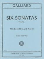 Six Sonatas for Bassoon and Piano - Volume I - Galliard