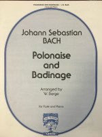 Polonaise and Badinage - Flute - Bach/Barge*