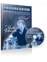 Progression - Fifteen Solos for the Contemporary Rudimental Drummer - With DVD - Johnson