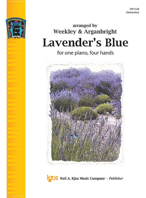 Lavender's Blue - Piano - Weekley/Arganbright