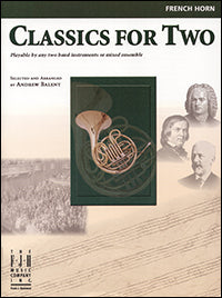 Classics for Two, French Horn by Andrew Balent