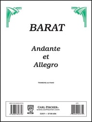 Andante et Allegro - Trombone - JE Barat