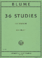 36 Studies for Trombone - Book II - Blume/Brown - H & H Music