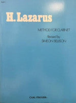 Method for Clarinet - Part I - H. Lazarus - Revised by Bellison - H & H Music