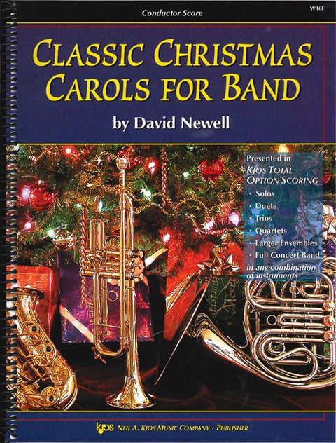 Classic Christmas Carols for Band - KJOS - David Newell